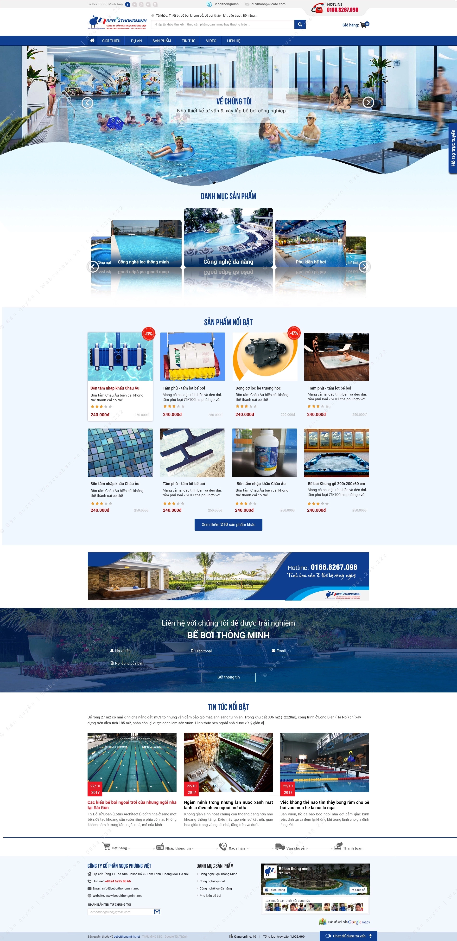 Trang chủ website