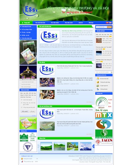 Mẫu website Tổ chức 10