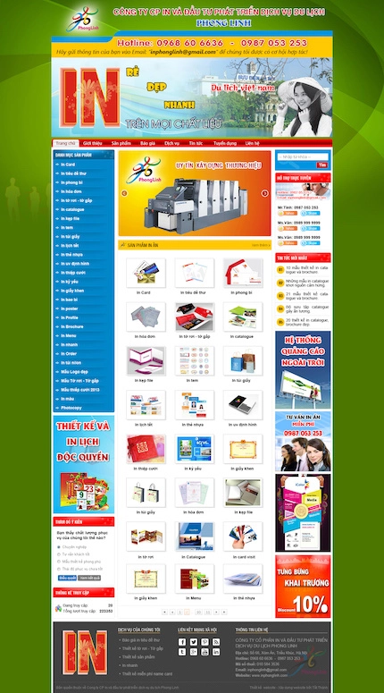 Các mẫu website Khác 857