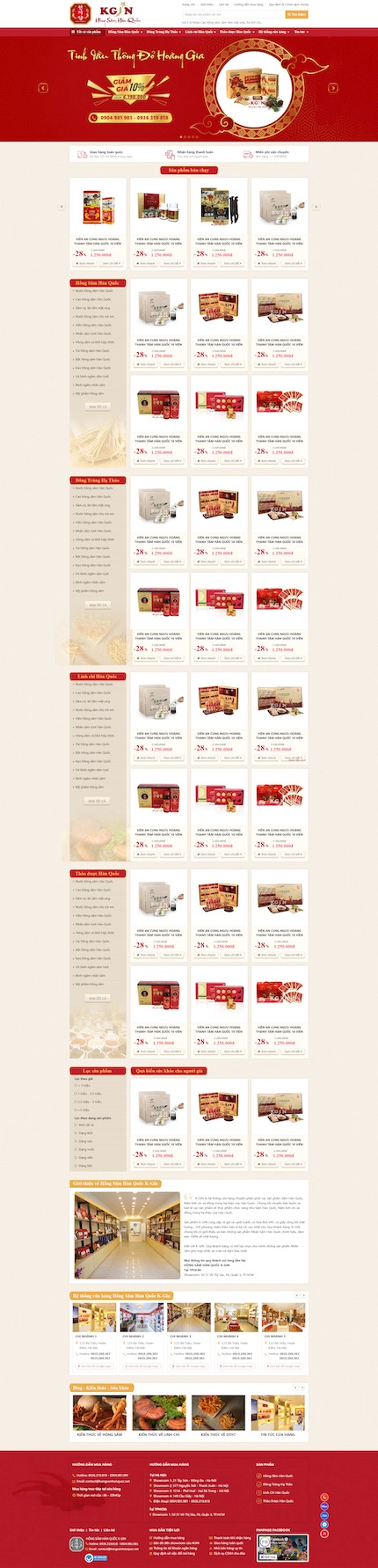 Mẫu website bán thực phẩm 15
