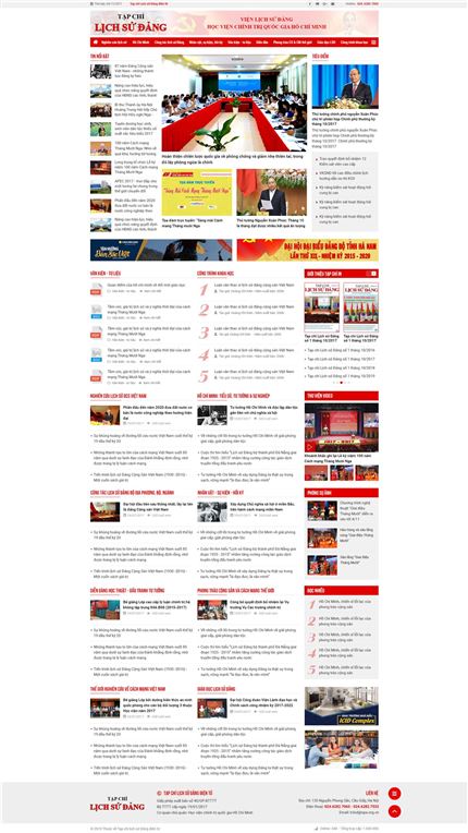 Mẫu website Trang tin điện tử 19