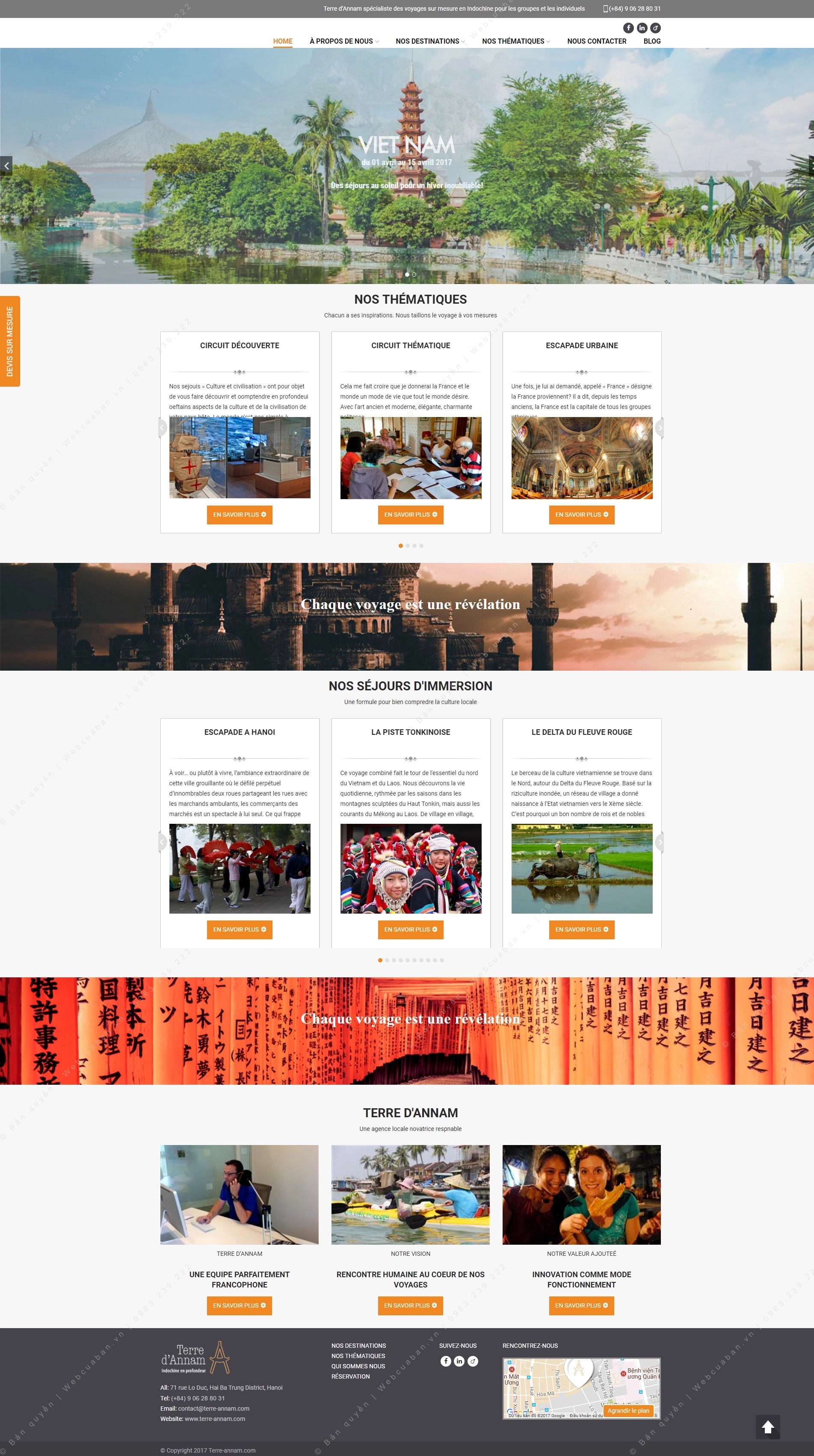 Trang chủ website