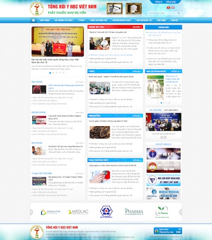 Mẫu website Trang tin điện tử 4