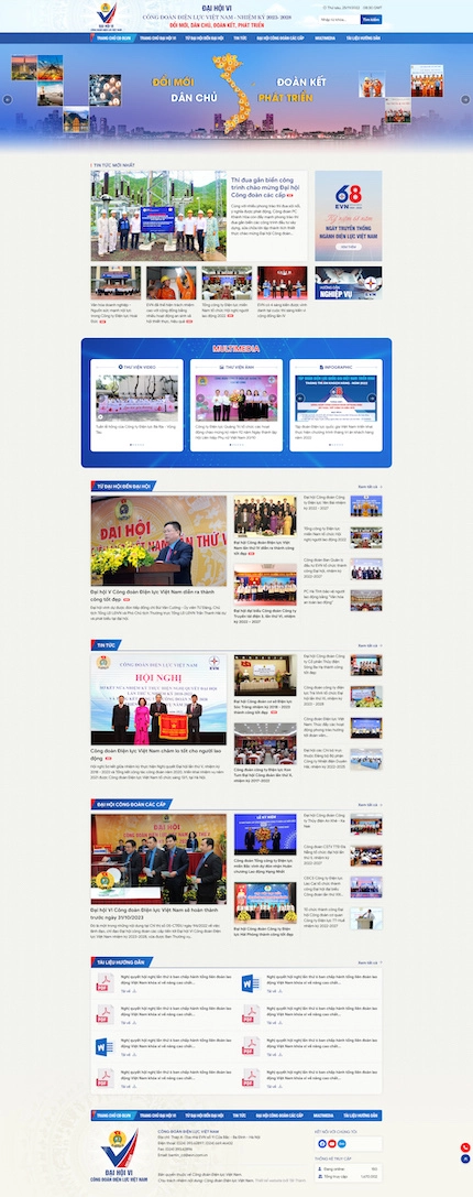 Mẫu website Trang tin điện tử 9