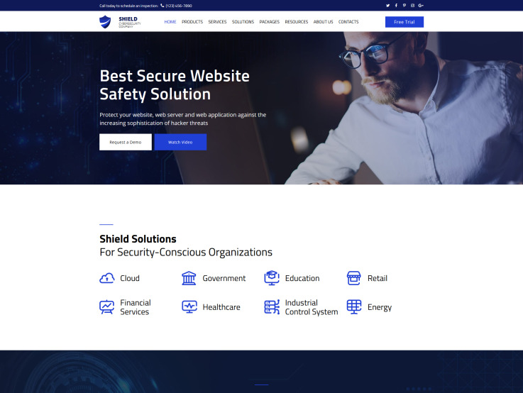 Báo giá thiết kế website Công ty công nghệ