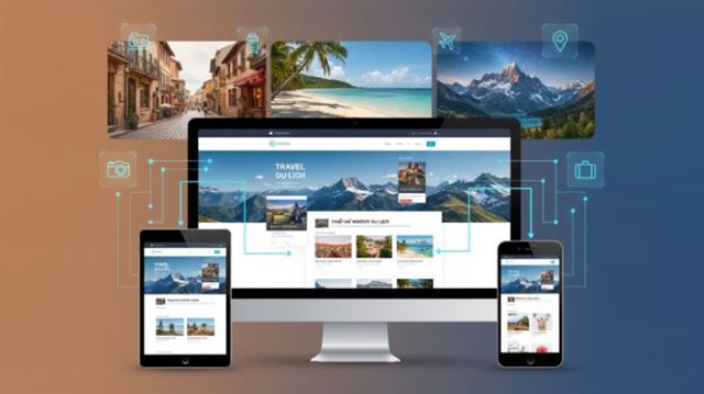 Thiết kế website Du lịch phân theo - Quy mô doanh nghiệp