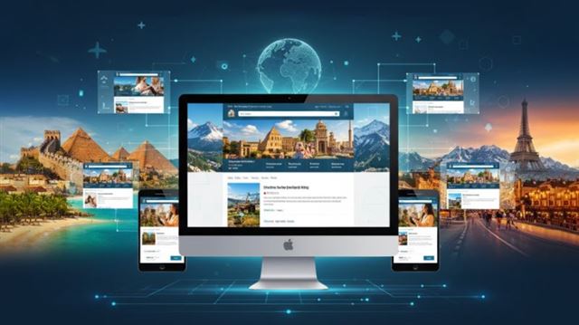 Thiết kế website Du lịch phân theo - Phong cách thiết kế web