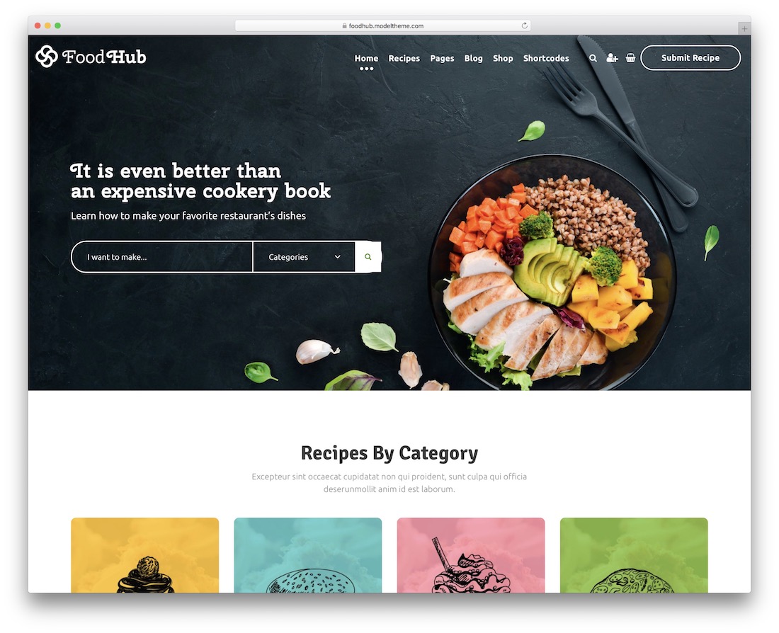 Báo giá thiết kế website lĩnh vực Thực phẩm