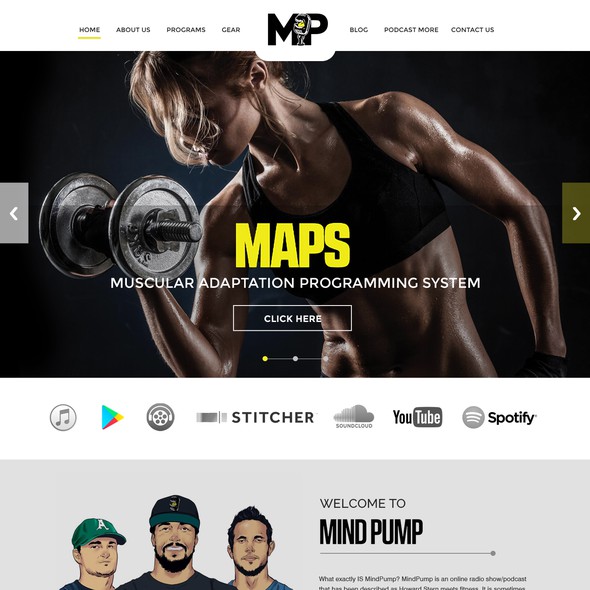 Báo giá thiết kế website phòng Gym