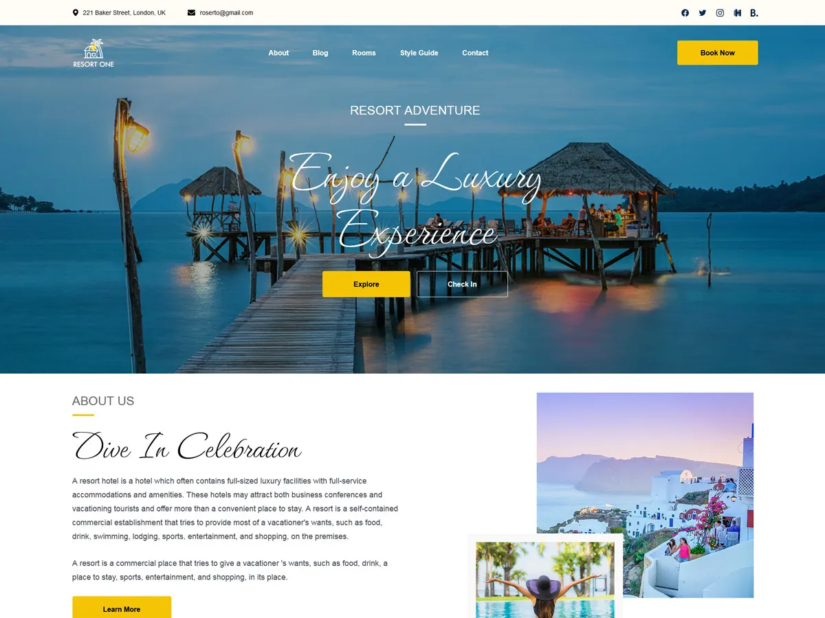 Thiết kế website resort đẹp (cập nhật 2024)