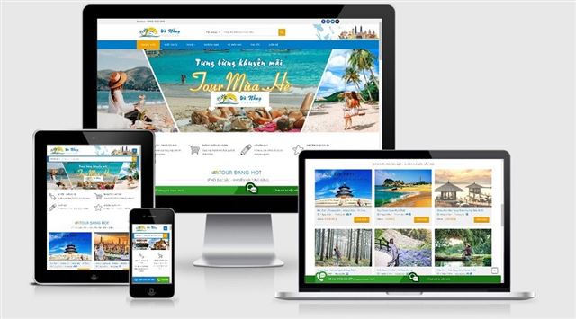 Thiết kế website Du lịch phân theo - Mức độ yêu cầu đối với website