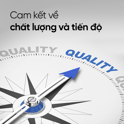 Cam kết về chất lượng và tiến độ